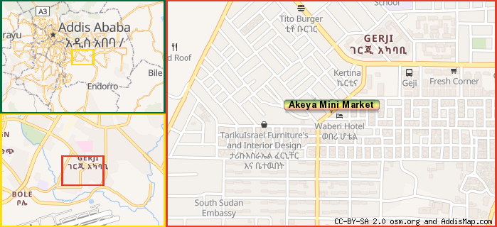 Map: How to find us.