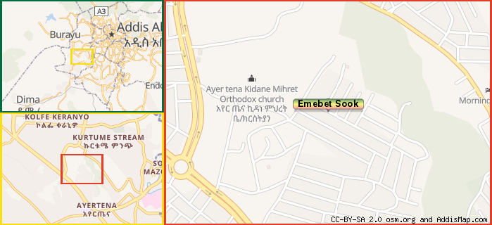 Map: How to find us.