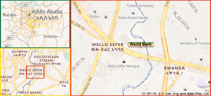 Map: How to find us.