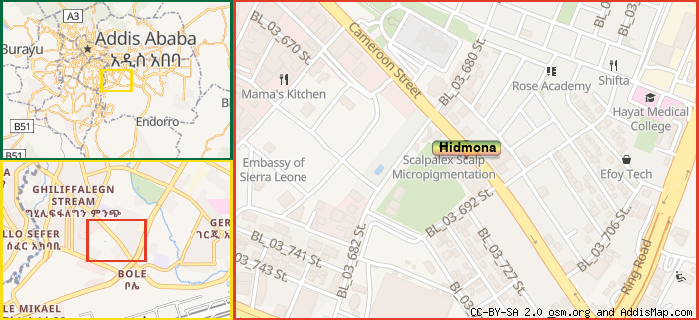 Map: How to find us.