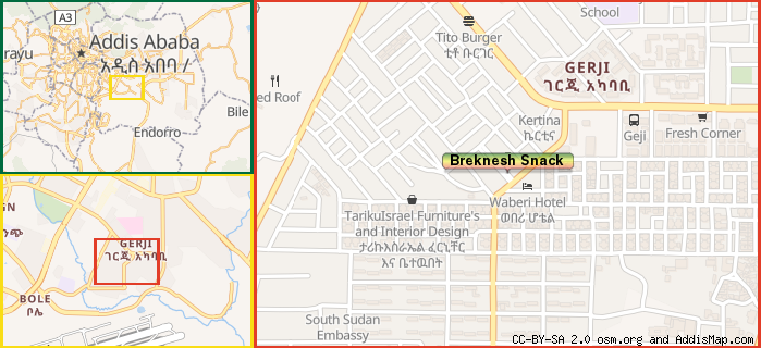 Map: How to find us.