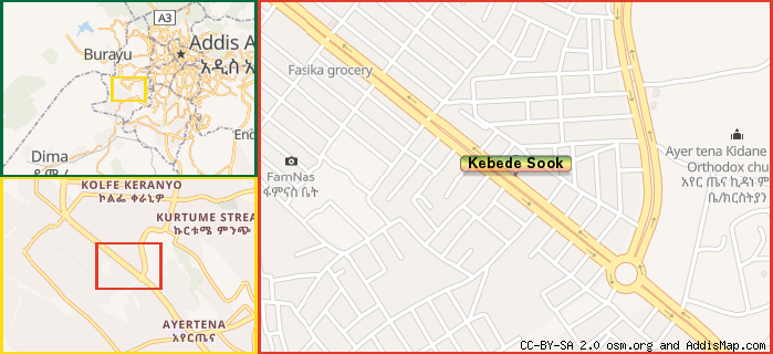 Map: How to find us.