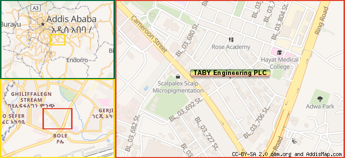 Map: How to find us.