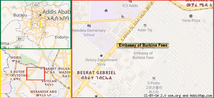 Map: How to find us.