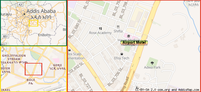 Map: How to find us.