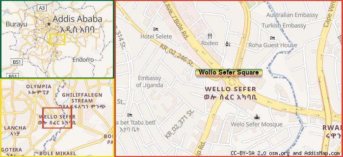 Map: How to find us.