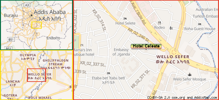 Map: How to find us.