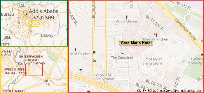 Map: How to find us.