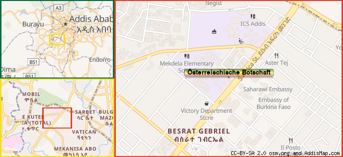 Map: How to find us.