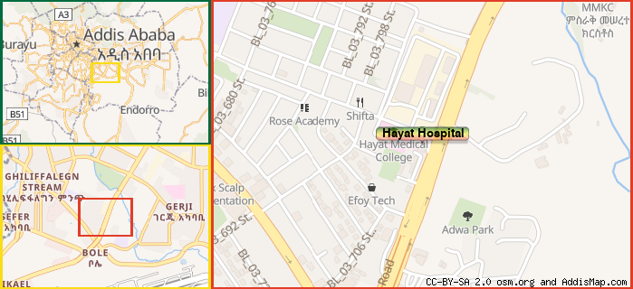 Map: How to find us.