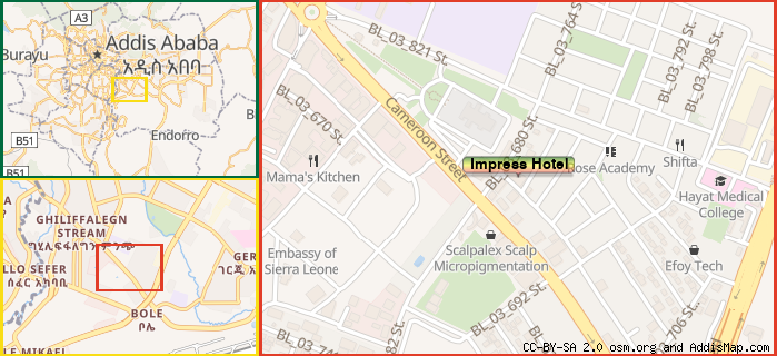 Map: How to find us.