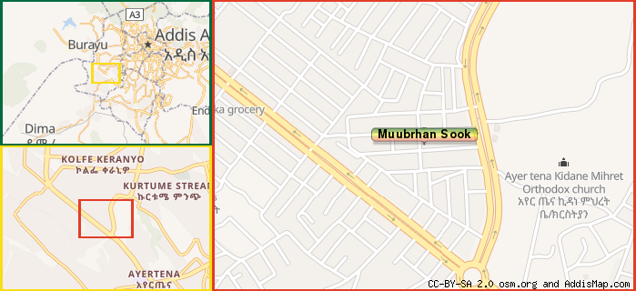 Map: How to find us.