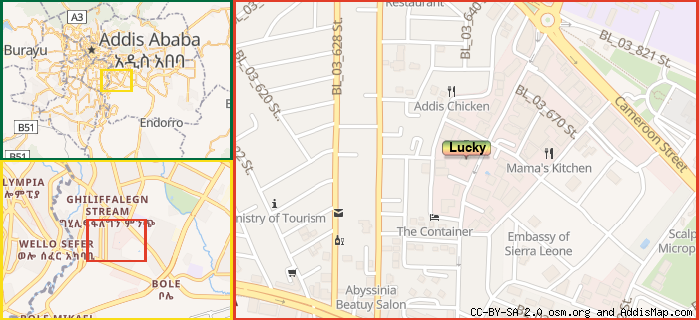 Map: How to find us.