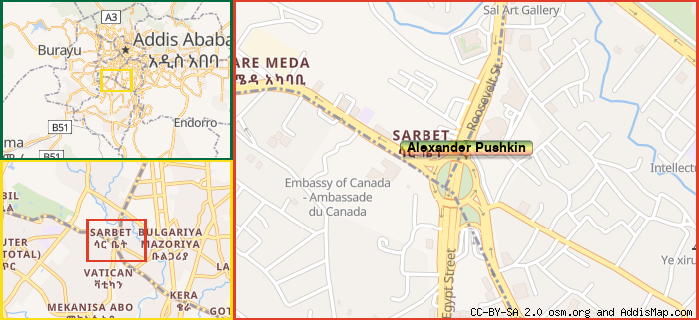 Map: How to find us.