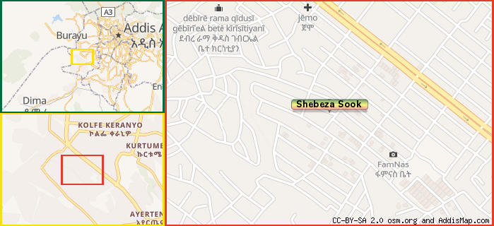 Map: How to find us.