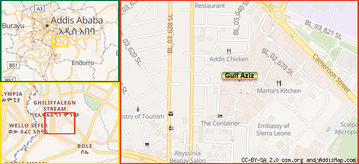 Map: How to find us.