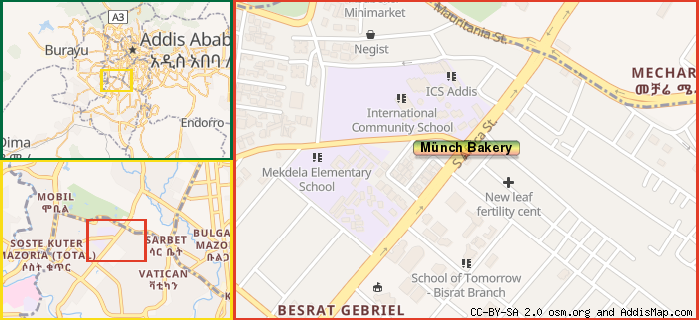 Map: How to find us.