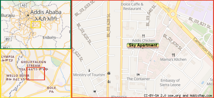 Map: How to find us.