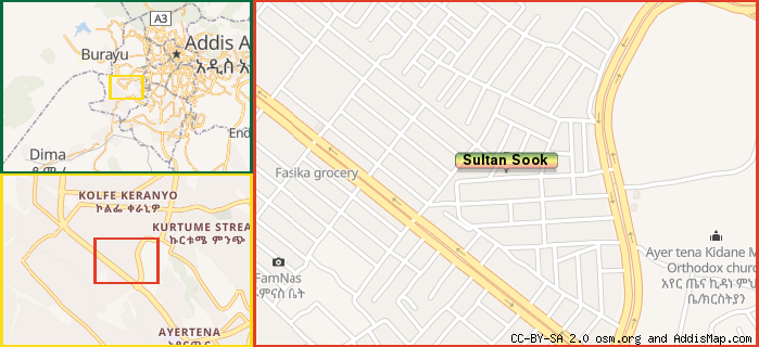 Map: How to find us.
