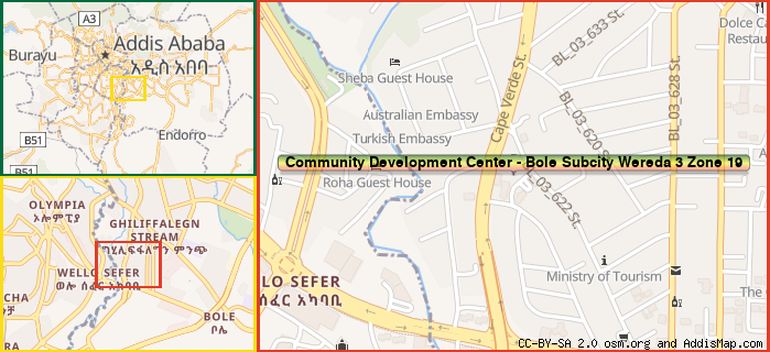 Map: How to find us.