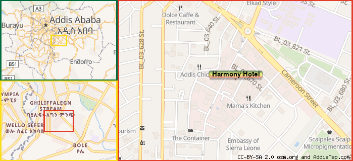 Map: How to find us.