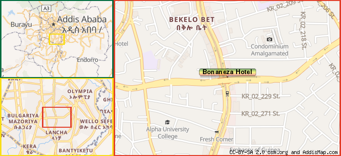 Map: How to find us.