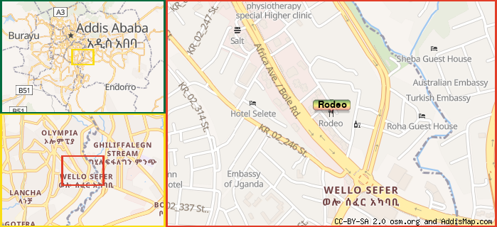 Map: How to find us.