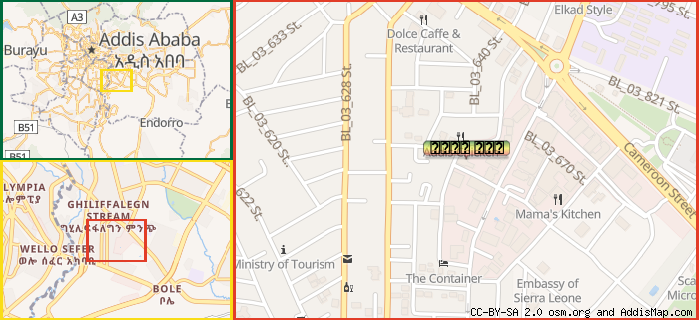 Map: How to find us.