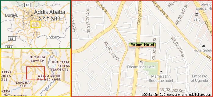 Map: How to find us.