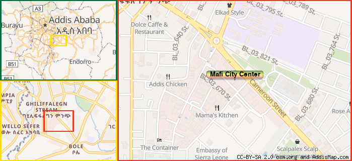 Map: How to find us.