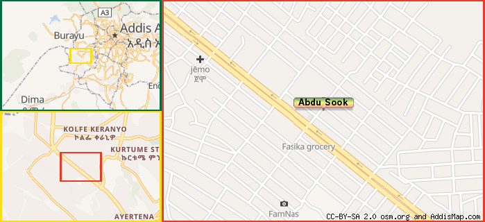 Map: How to find us.
