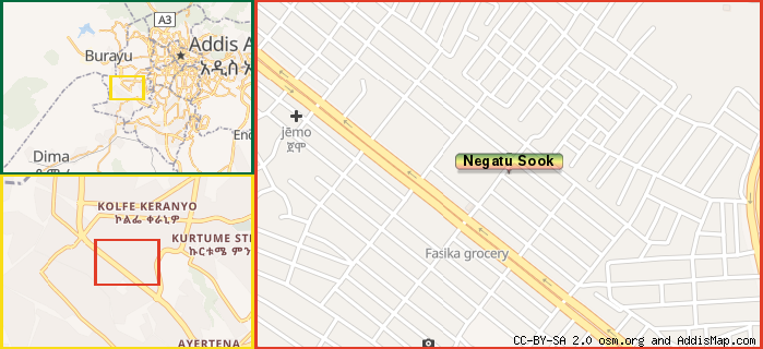 Map: How to find us.