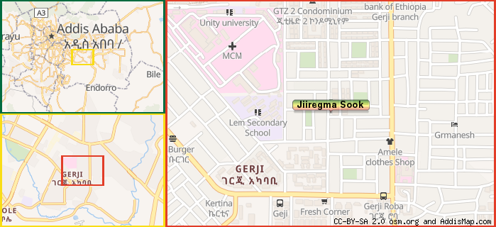 Map: How to find us.