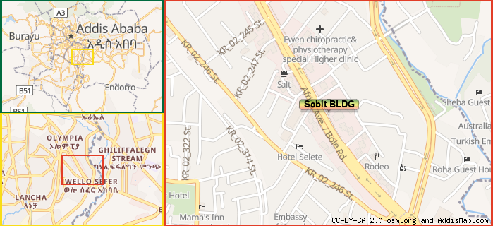 Map: How to find us.