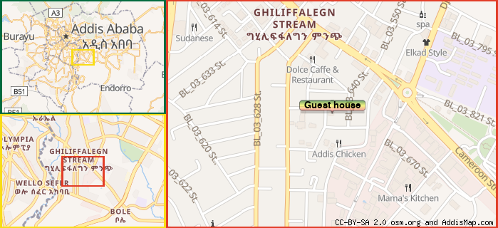 Map: How to find us.