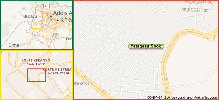 Map: How to find us.