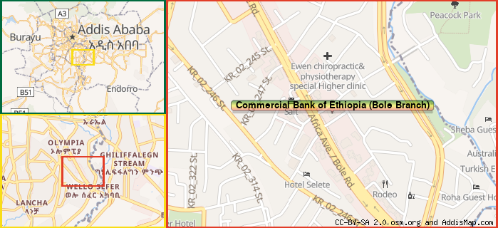 Map: How to find us.