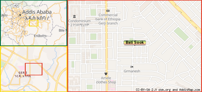 Map: How to find us.
