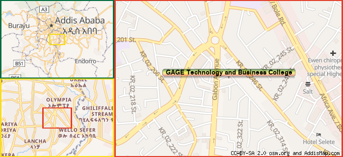 Map: How to find us.