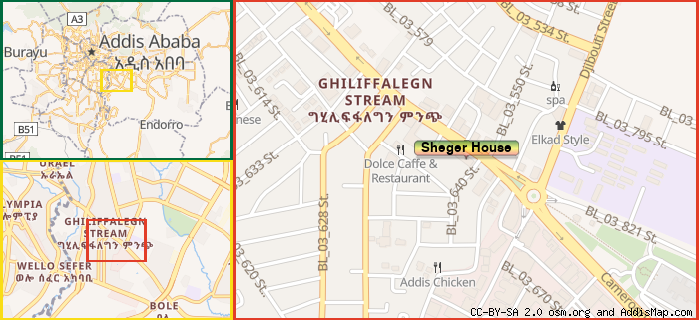 Map: How to find us.