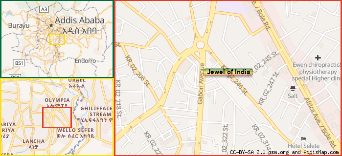 Map: How to find us.