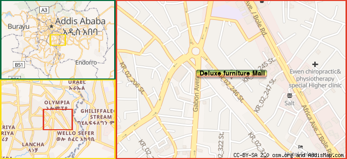 Map: How to find us.