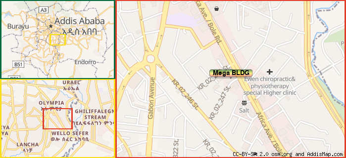 Map: How to find us.