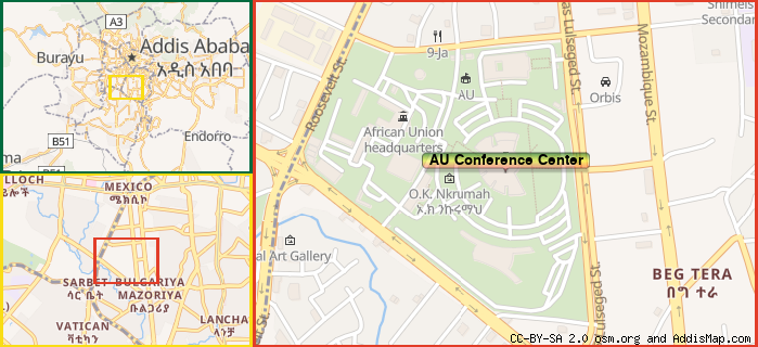 Map: How to find us.