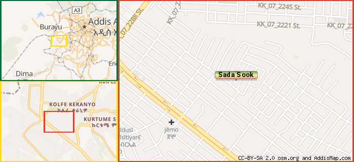 Map: How to find us.