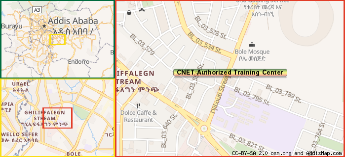 Map: How to find us.
