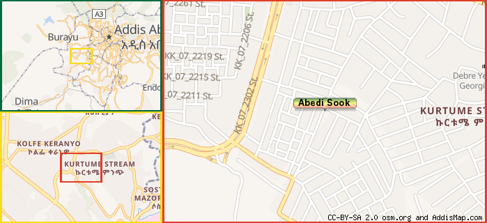 Map: How to find us.