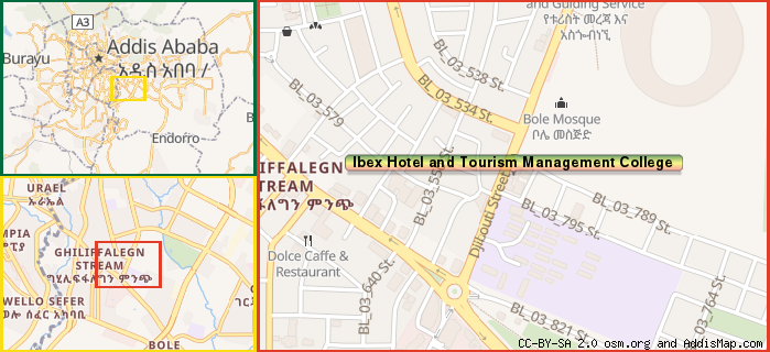 Map: How to find us.