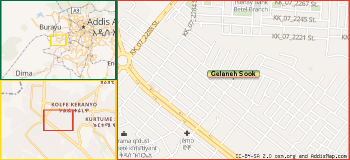 Map: How to find us.