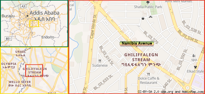 Map: How to find us.